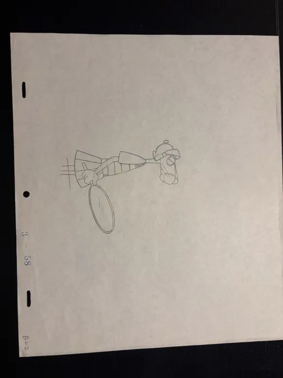 Pink Panther Animation Production Drawing 1993–1996