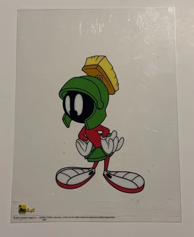 Marvin the Martian Animation Cel 8”x6”serigraph (or sericel)