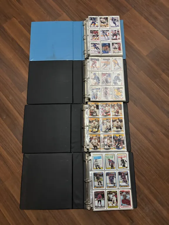 1990–91 Upper Deck, Pro Set & Topps NHL Card Sets