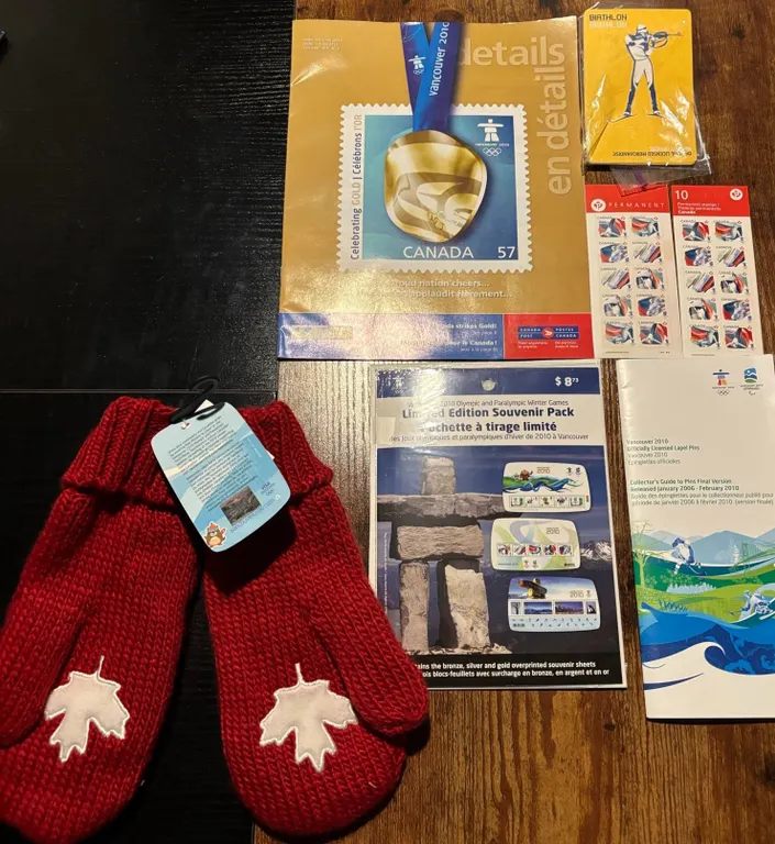Vancouver 2010 Olympic Memorabilia Collection Lot