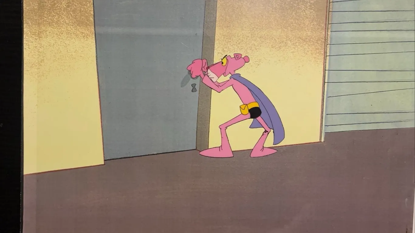 Pink Panther Animation Production Cel 1993–1996