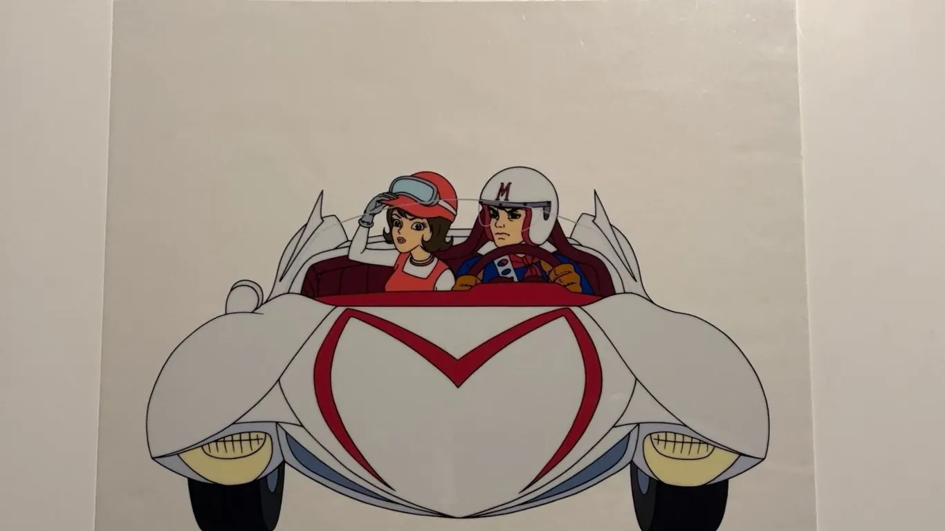 Speed Racer Animation Art Print 13”x11” serigraph (or sericel)