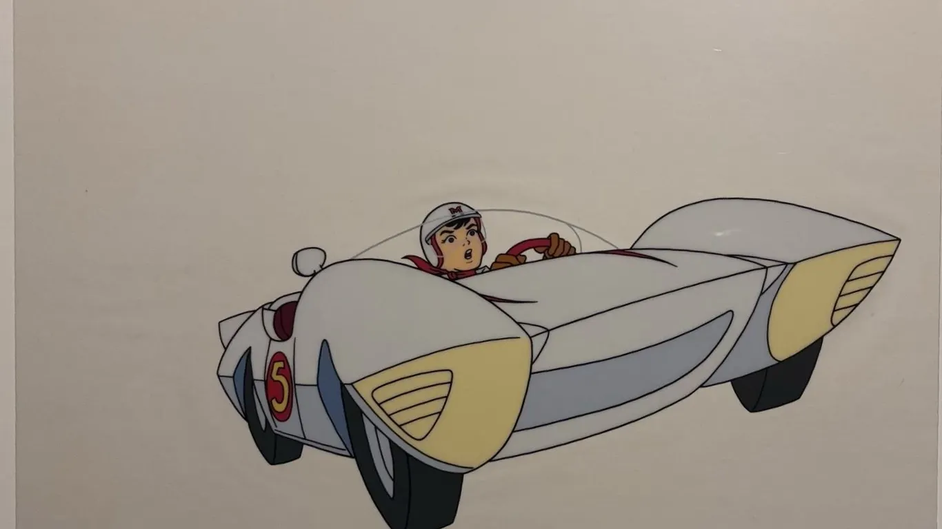 Speed Racer 13"x11" Art Print, 2000 serigraph (or sericel)