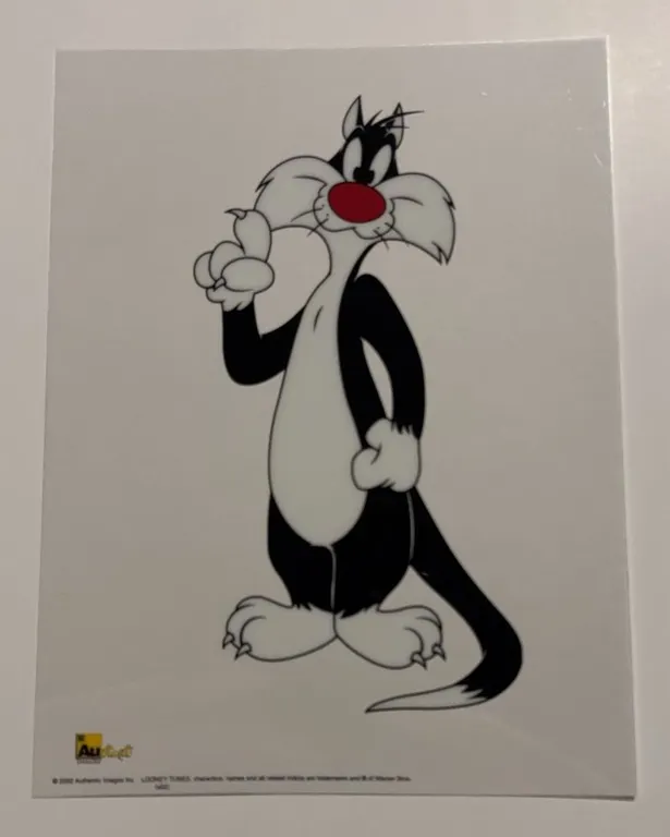 Looney Tunes Sylvester 6.5" x 8" Serigraph