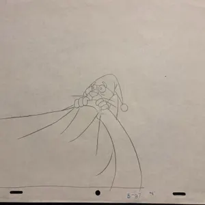 Pink Panther Animation Drawing, Nightcap Scene