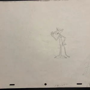 Pink Panther Sheriff Animation Drawing 1993