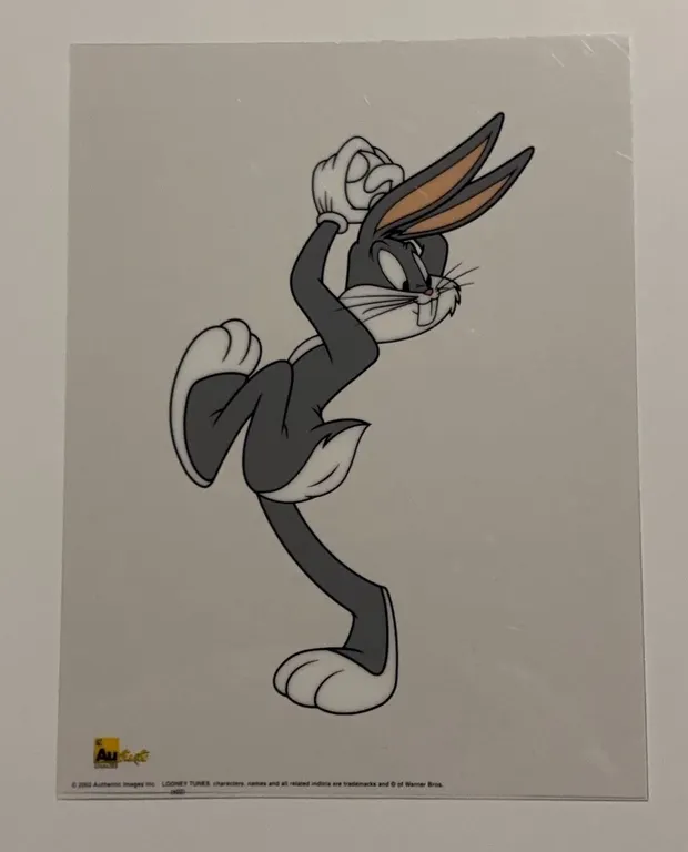 2002 Bugs Bunny 6" x 8" Serigraph by Authentic