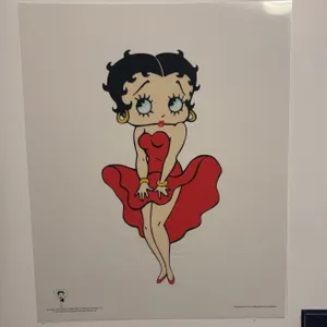 Betty Boop 13-½”x17” Serigraph (1999)
