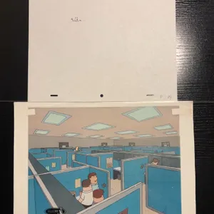 Dilbert 1999–2000 Original Animation Cel & Drawing