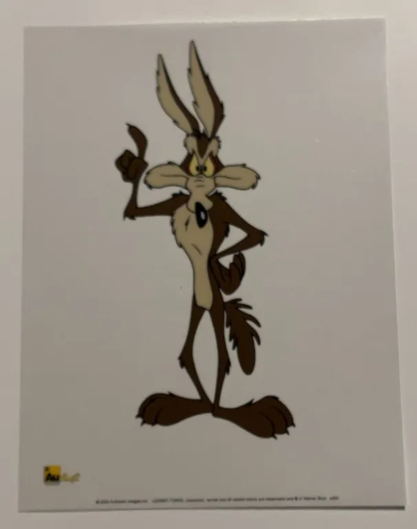 Wile E. Coyote 6x8 Serigraph by Authentic Images