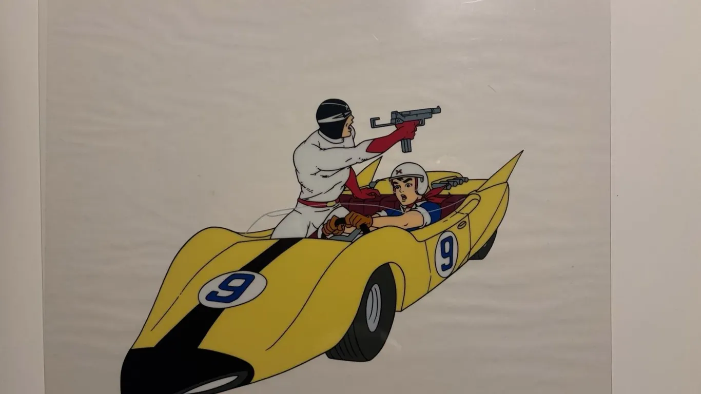 Speed Racer 13"x11" Animation Art Print 2000 serigraph (or sericel)