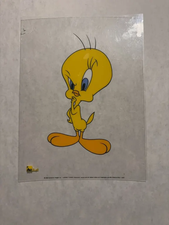 2002 Looney Tunes Tweety Licensed Sericel