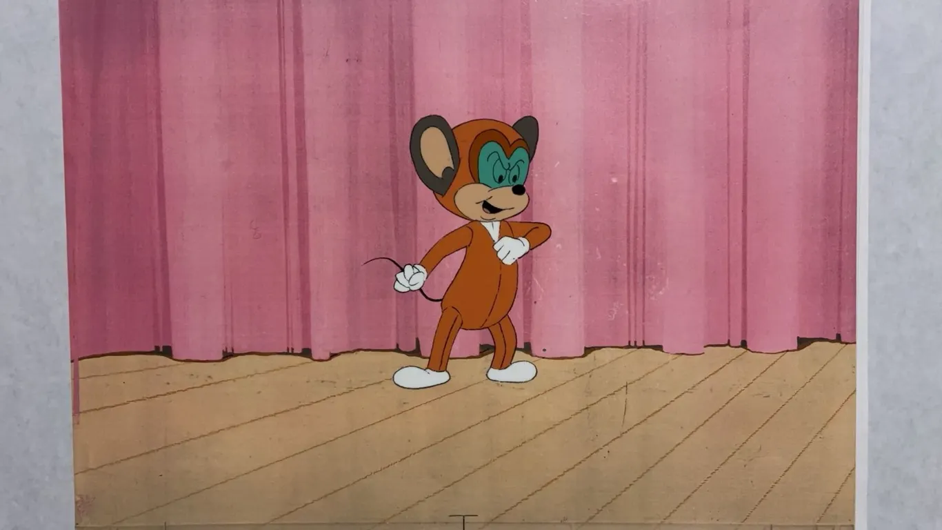 Mighty Mouse Filmation Animation Cel 1979–1980
