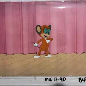 Mighty Mouse Filmation Animation Cel 1979–1980