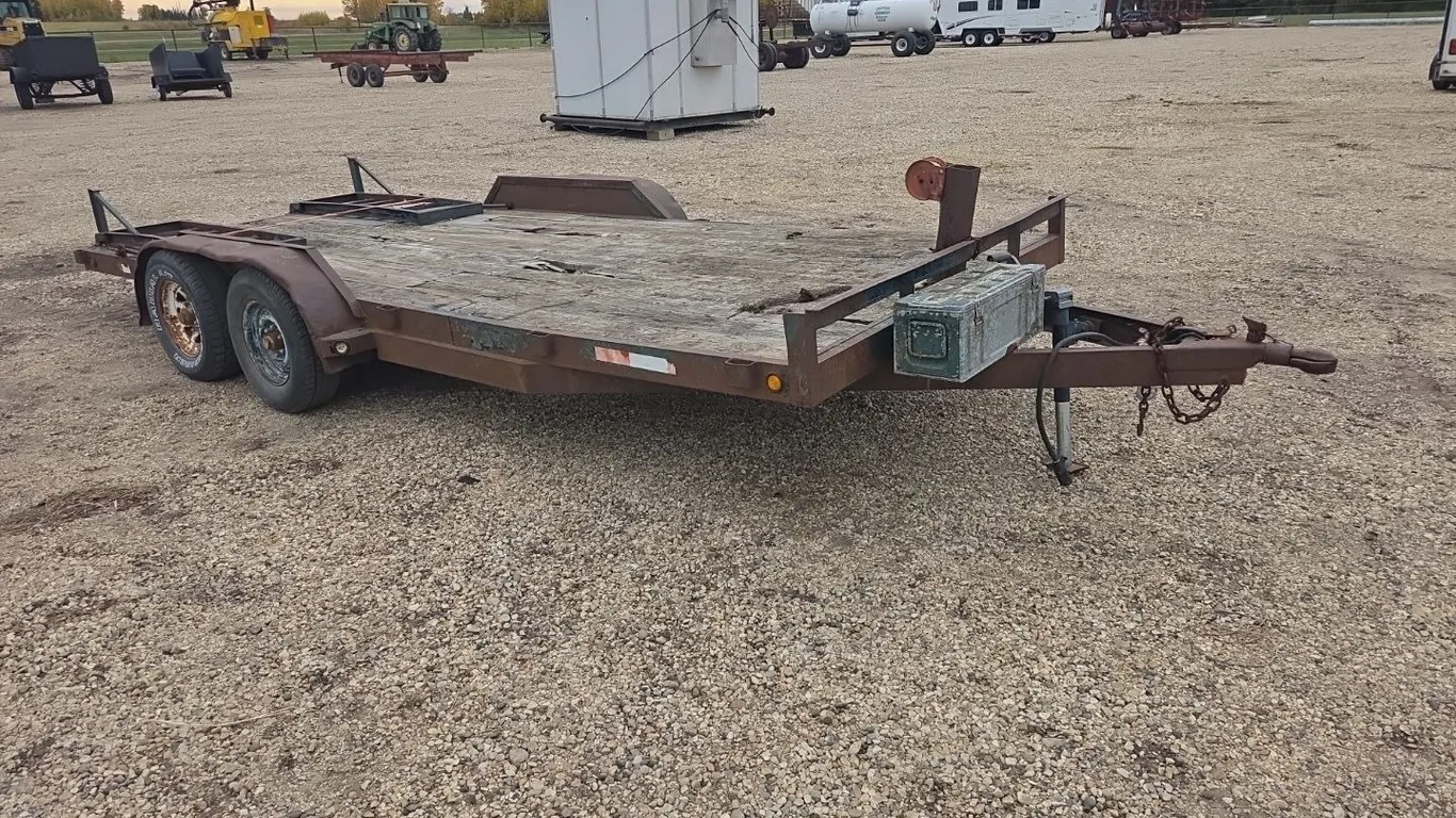 18 Foot Flatdeck Trailer