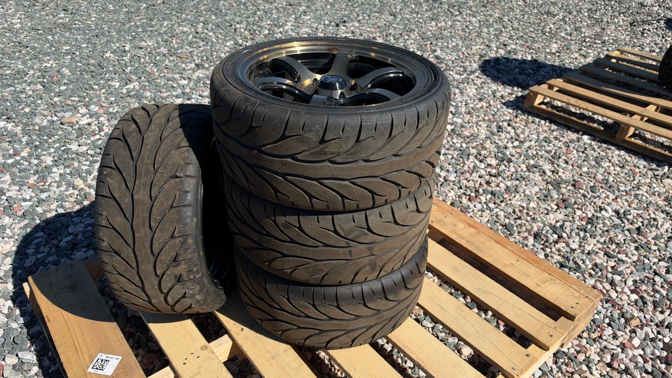 (4) New Kenda 14IN Rims w/205/35 KR20A Tires