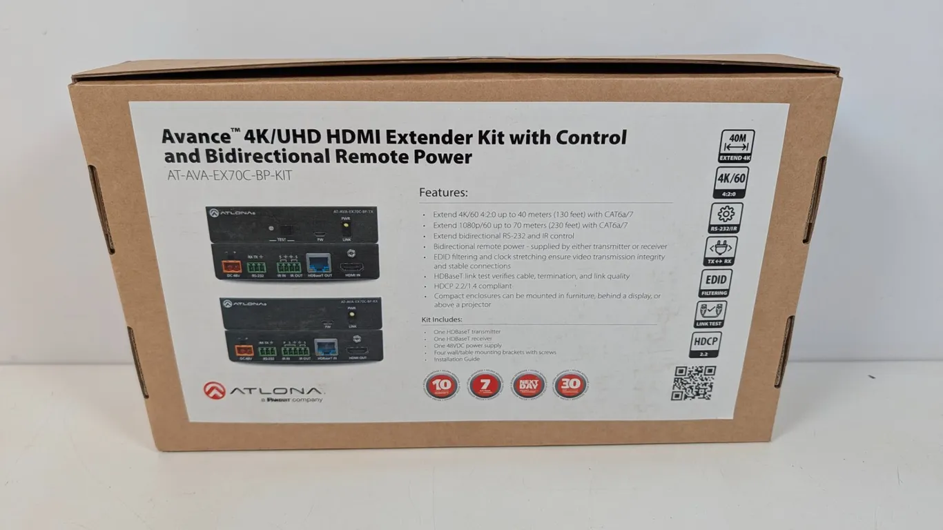 Atlona Avance 4K/UHD HDMI Extender Kit