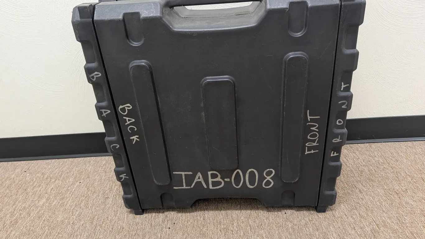 Gator Case with Network Patch Panel