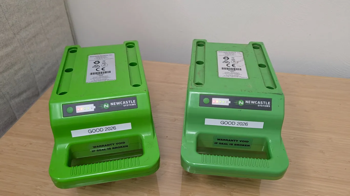Pair Newcastle Systems Lithium Iron Phosphate Batteries