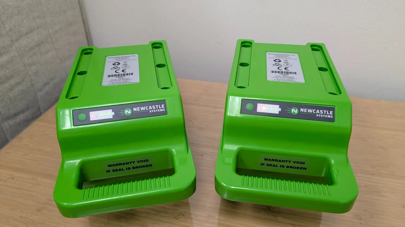 Pair Newcastle Systems Lithium Iron Phosphate Batteries