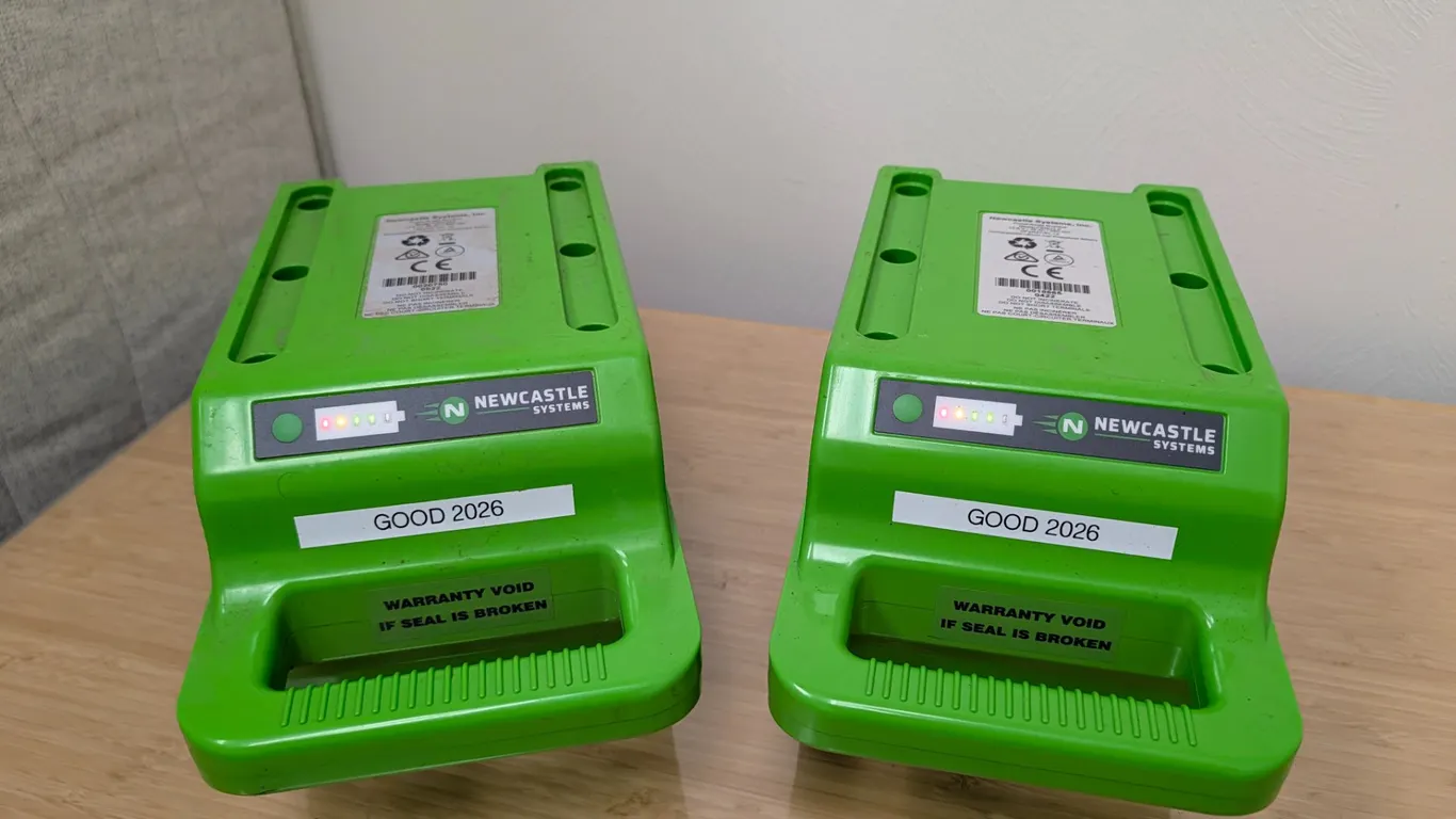 Pair of Newcastle Systems Lithium Phosphate Batteries