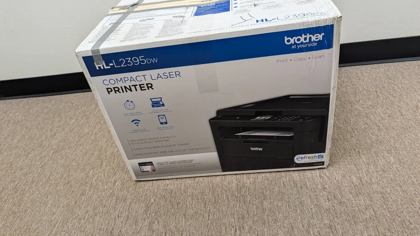Brother HL-L2395DW Compact Laser Printer