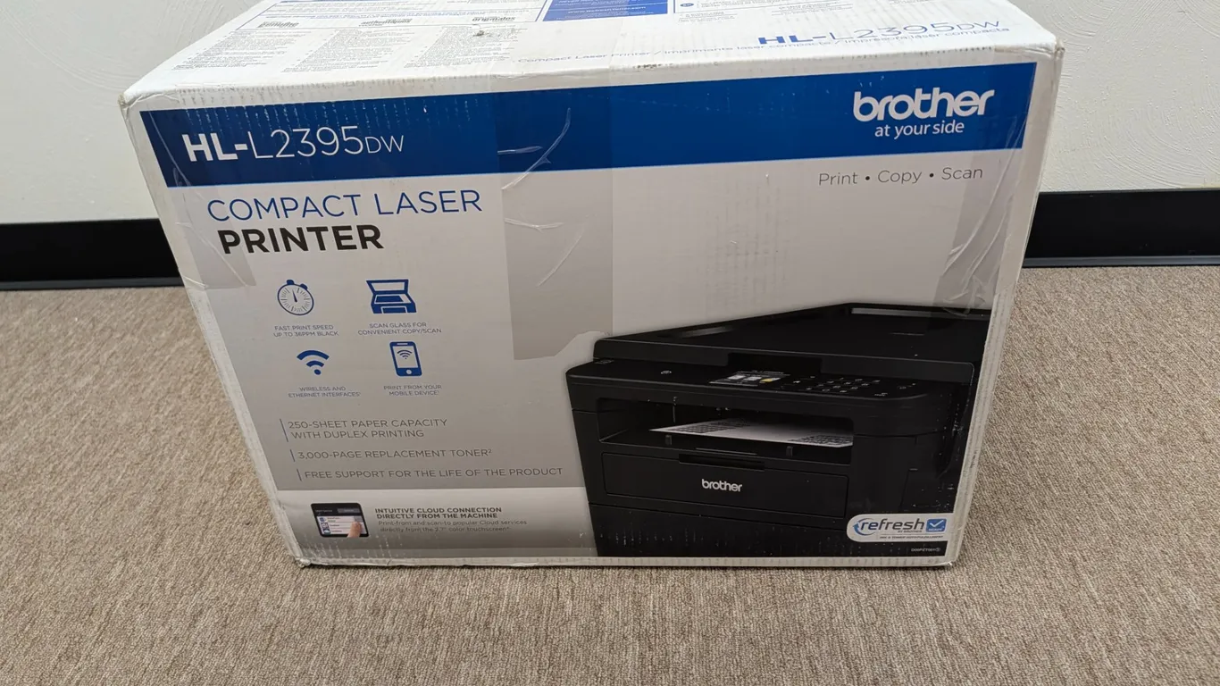 Brother HL-L2395DW Compact Laser Printer