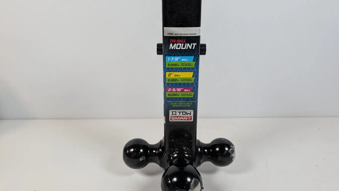 Tow Smart Tri-Ball Mount Trailer Hitch
