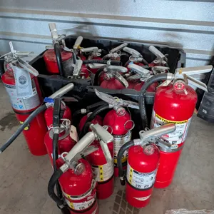 Lot of 22 Assorted Fire Extinguishers