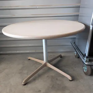 Round Cafeteria Table