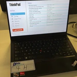 LENOVO THINKPAD E14 GEN 3 14-INCH RYZEN 7 NOTEBOOK COMPUTER WIPED DRIVE NO CHARGER