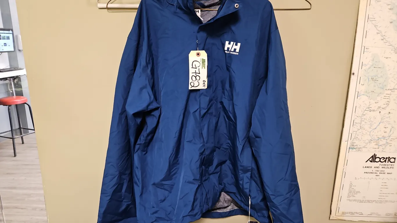 Helly Hansen XXL Urban Blue Rain Jacket - Qty 1
