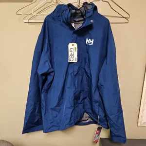 Helly Hansen XXL Urban Blue Rain Jacket - Qty 1