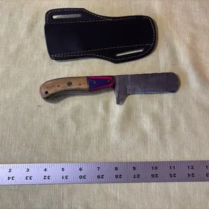 Damascus steel knife