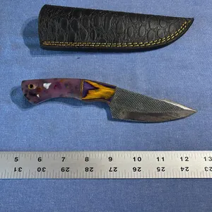 Damascus steel knife