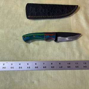 Damascus steel knife