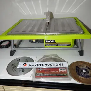 Ryobi 7-Inch Overhead Wet Tile Saw | Model WS722 With Extra Diamond Blades