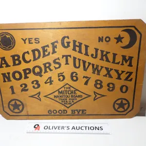 Antique Mitche Manitou Talking Ouija Board | Wilder Mfg Co St Louis Missouri