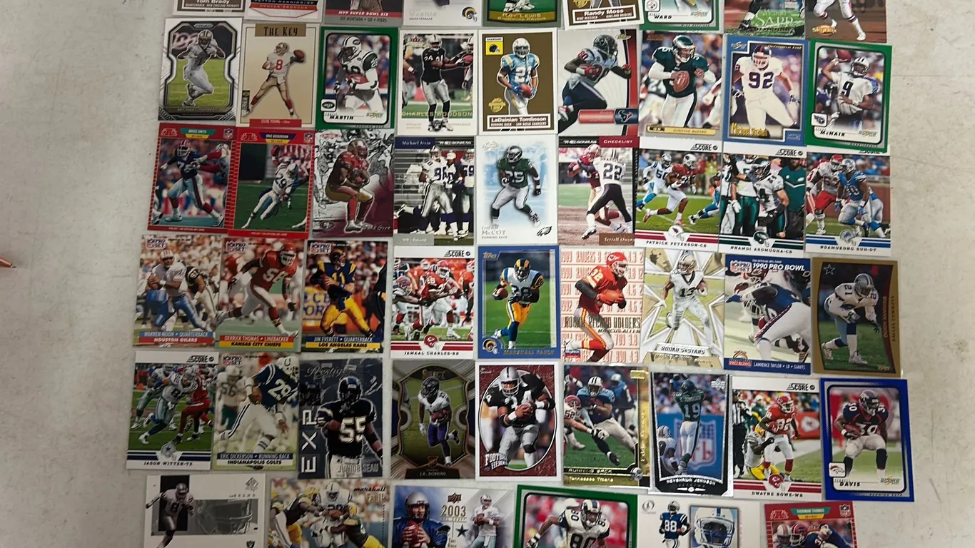 50 NFL ALL-STAR CARDS