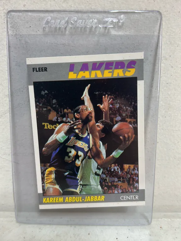 KAREEM ABDUL-JABBAR 1987 FLEER CARD