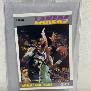 KAREEM ABDUL-JABBAR 1987 FLEER CARD