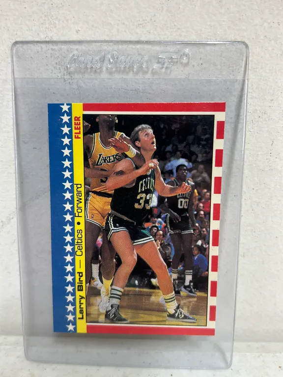 LARRY BIRD 1987 FLEER CARD