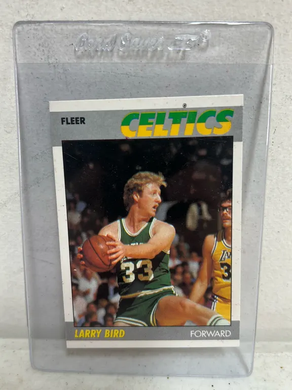 LARRY BIRD 1987 FLEER CARD