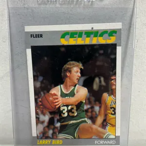 LARRY BIRD 1987 FLEER CARD