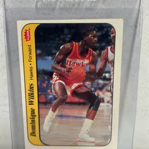 DOMNIQUE WILKINS 1986 ROOKIE CARD