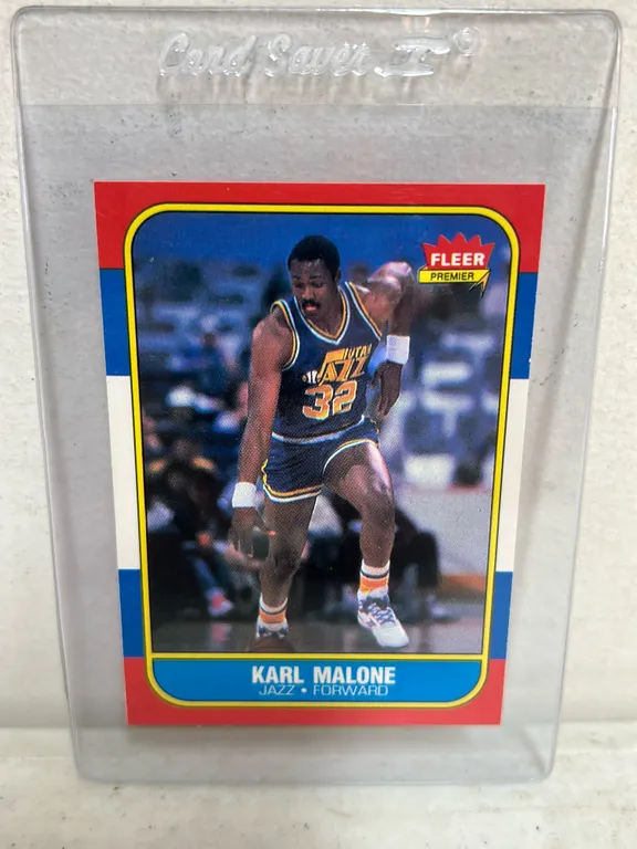 KARL MALONE 1986 ROOKIE CARD