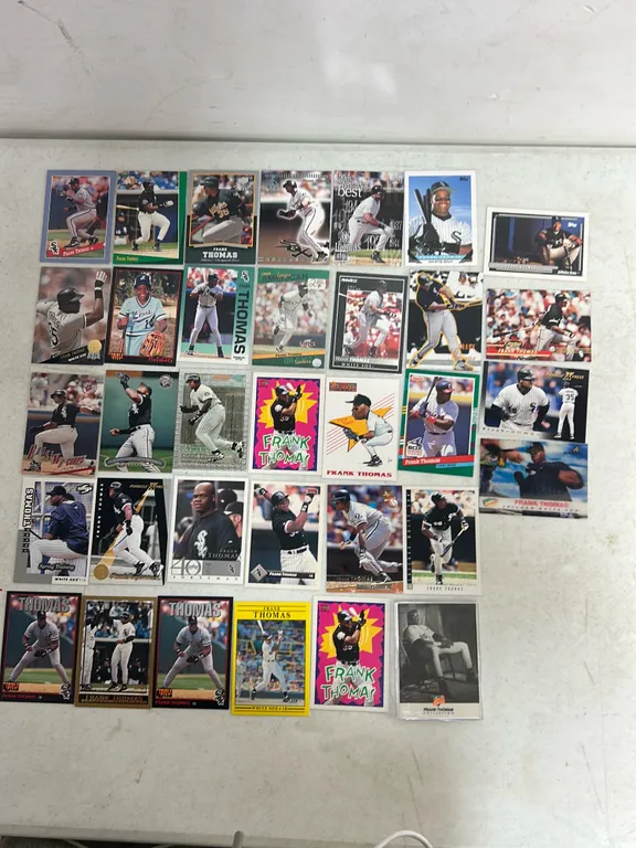 34 FRANK THOMAS CARDS