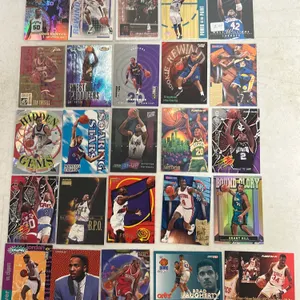 25 NBA INSERT CARDS FROM 90'S