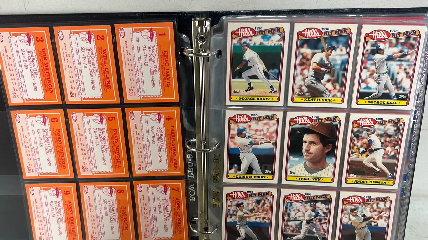 3 MLB BASEBALL SETS IN ALBUM