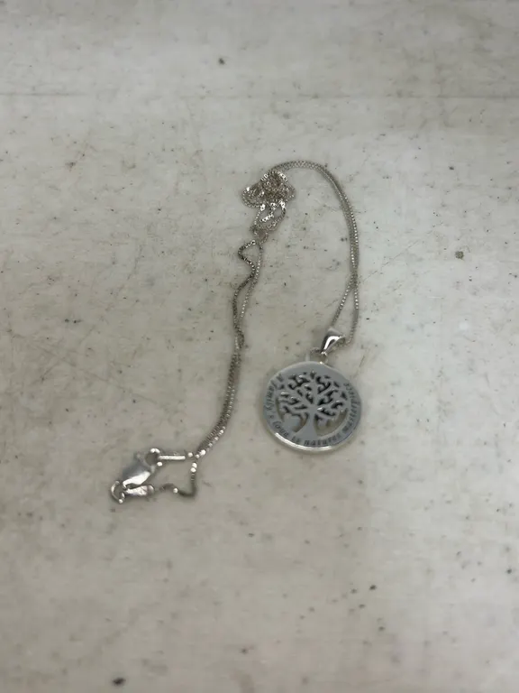 "TIMELESS STERLING SILVER" NECKLACE
